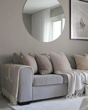 Calm kuddfodral linne 50x50 cm - Sand - Scandi Living