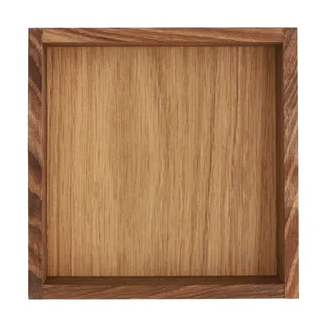 Carve förvaringslåda 15 cm - Mörkbetsad ek - Scandi Living
