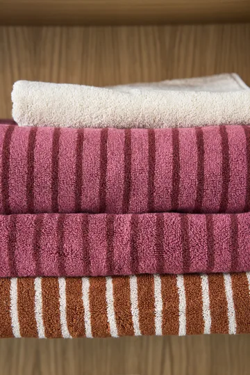 Drift badhandduk 100x150 cm - Rosa-röd - Scandi Living