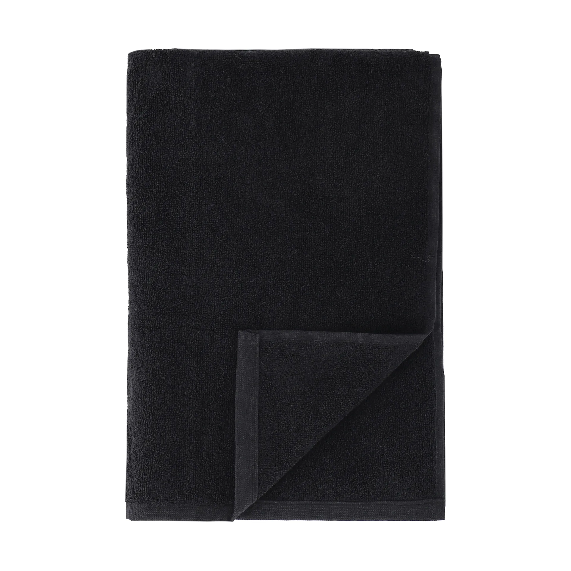 Drift badhandduk 100x150 cm, Svart Scandi Living