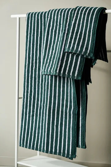 Drift badhandduk 70x140 cm - Grön-lila - Scandi Living