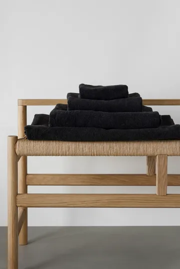 Drift badhandduk 70x140 cm - Svart - Scandi Living