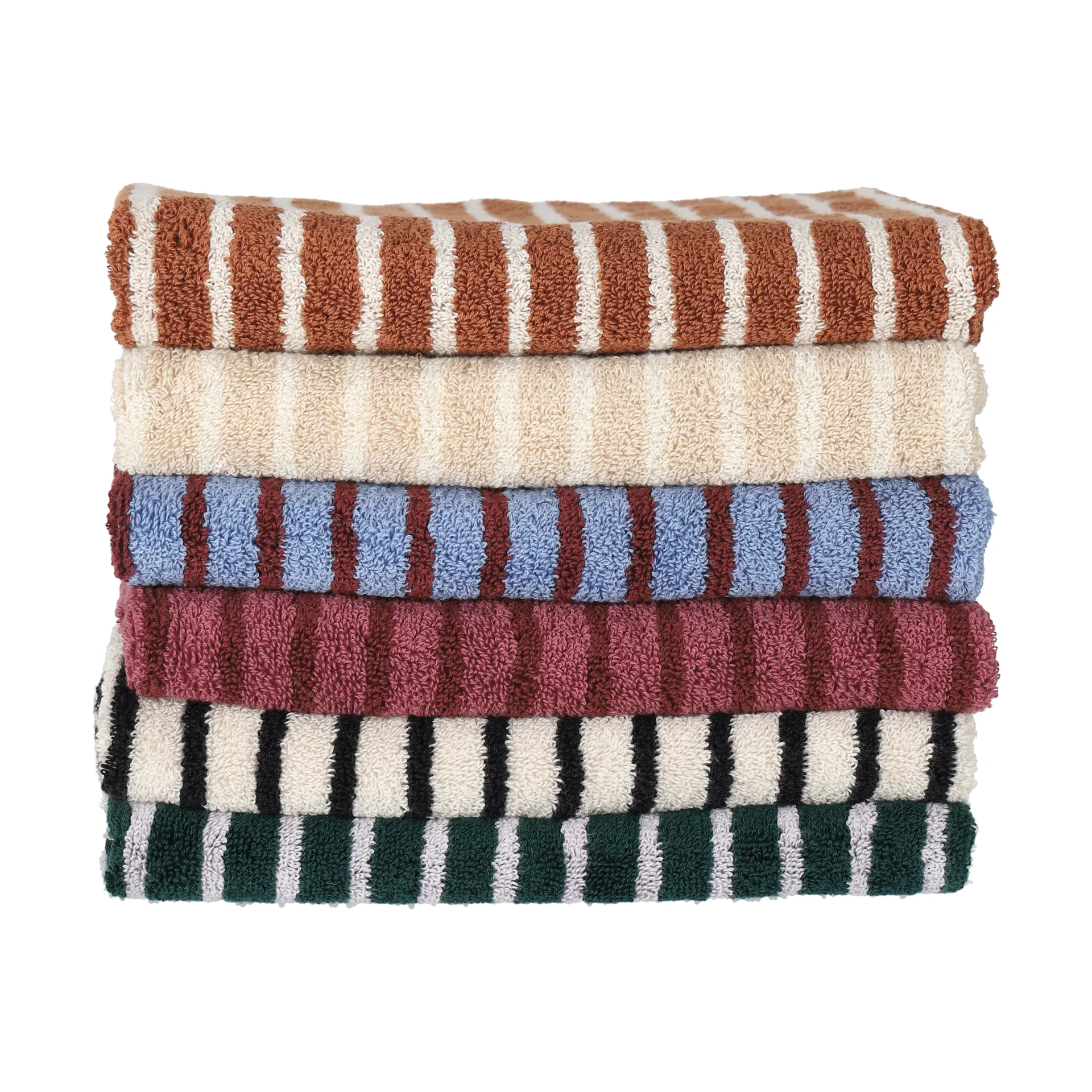 Drift badhanddukar 100x150 cm 2-pack - Rosa-röd Scandi Living