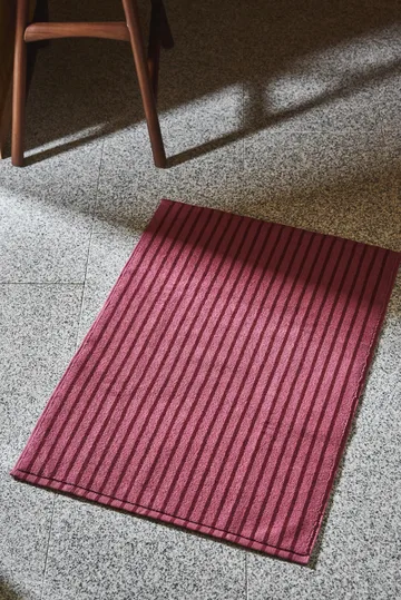 Drift badrumsmatta 50x70cm - Rosa-röd - Scandi Living