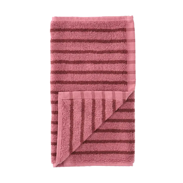 Drift handduk 30x50 cm - Rosa-röd - Scandi Living