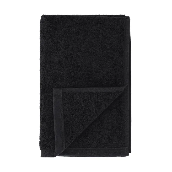 Drift handduk 30x50 cm - Svart - Scandi Living