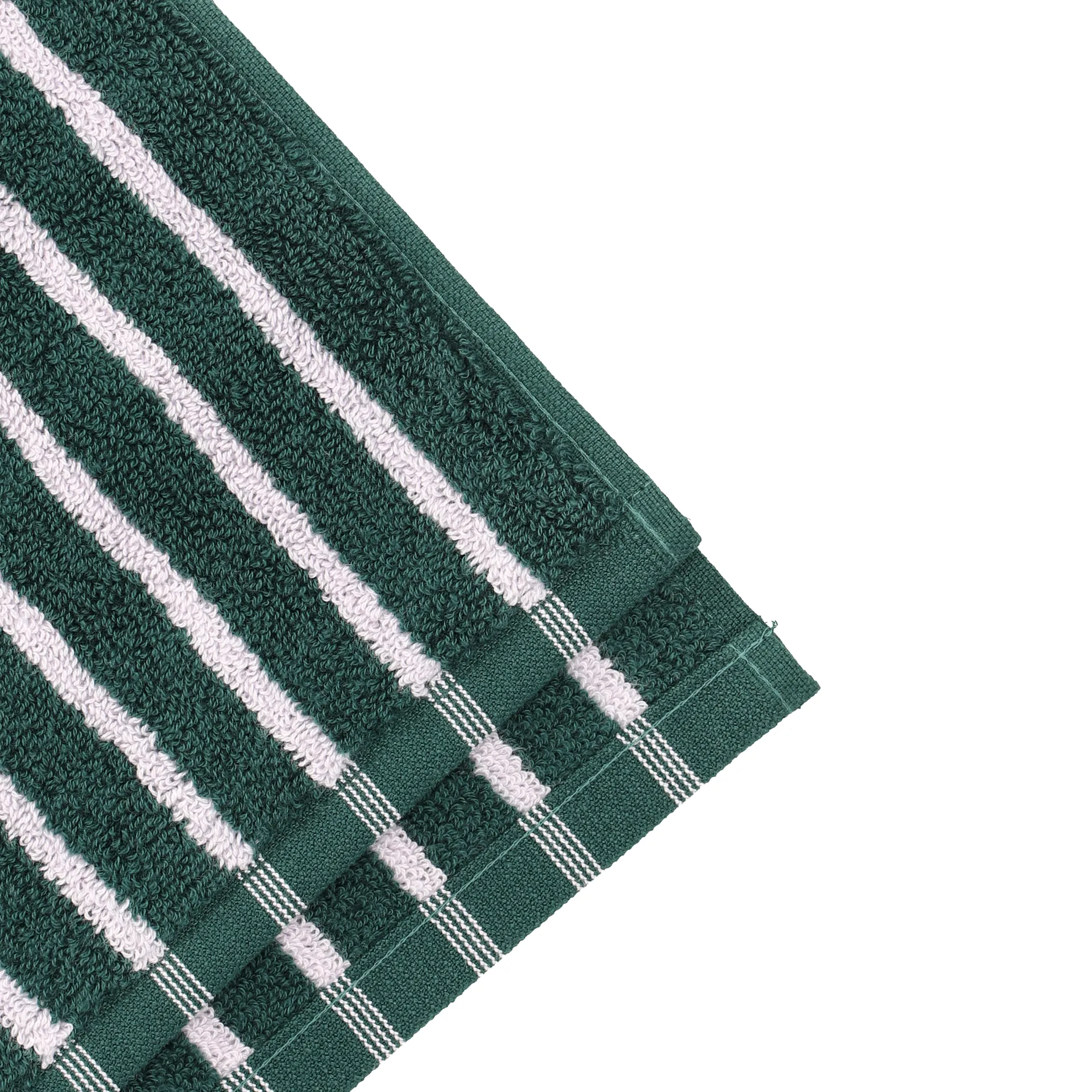 Drift handduk 50x70 cm, Grön-lila Scandi Living