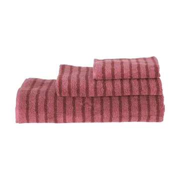 Drift handduk 50x70 cm - Rosa-röd - Scandi Living