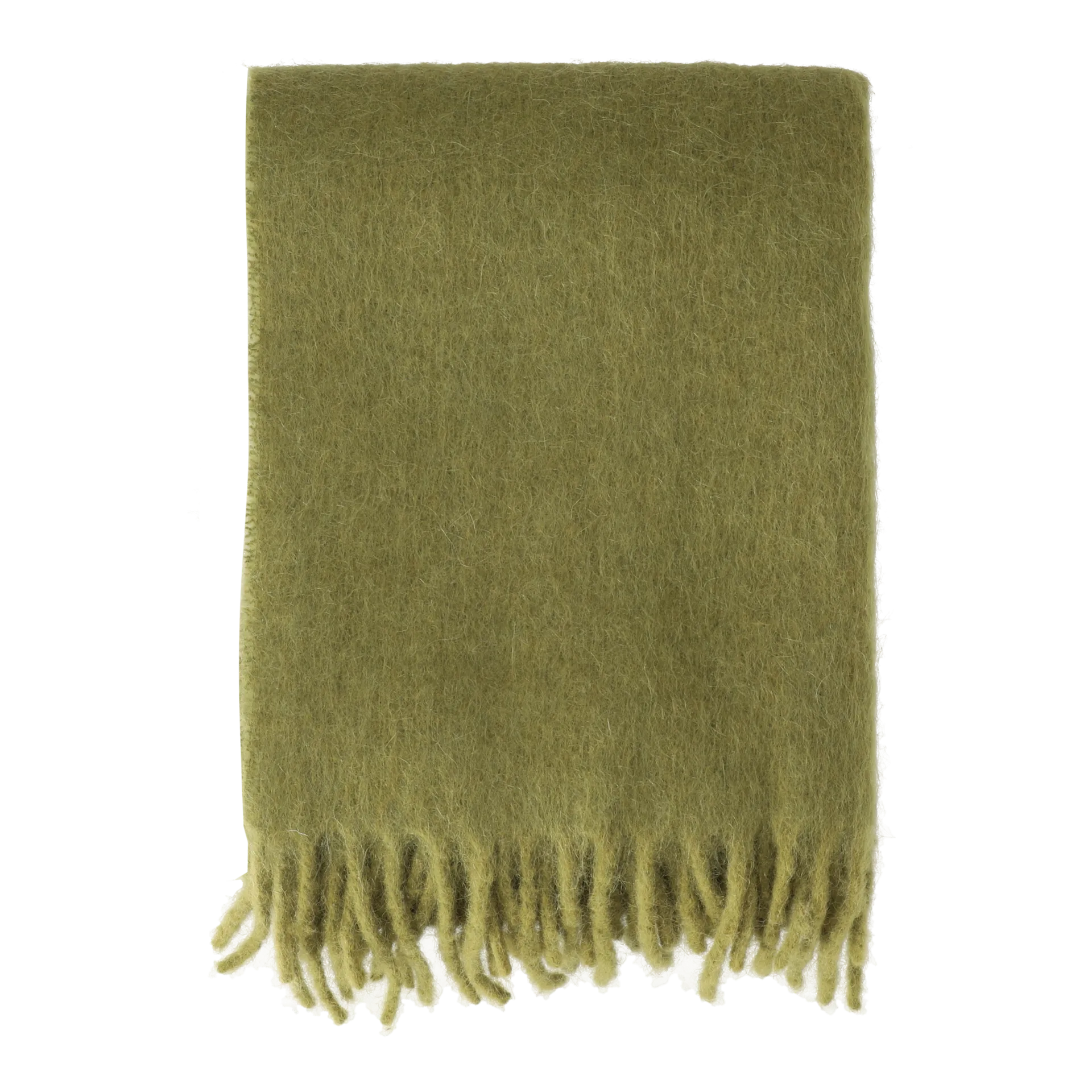 Dune mohair pläd  130x170 cm, Olive Scandi Living