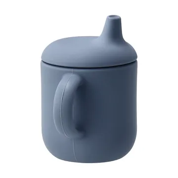 Elvie pipmugg silikon 180 ml - Blue - Scandi Living