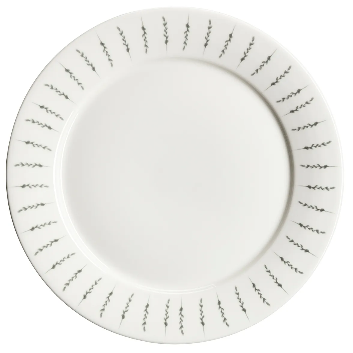 Fårsvingel tallrik 28 cm 4-pack, vit Scandi Living