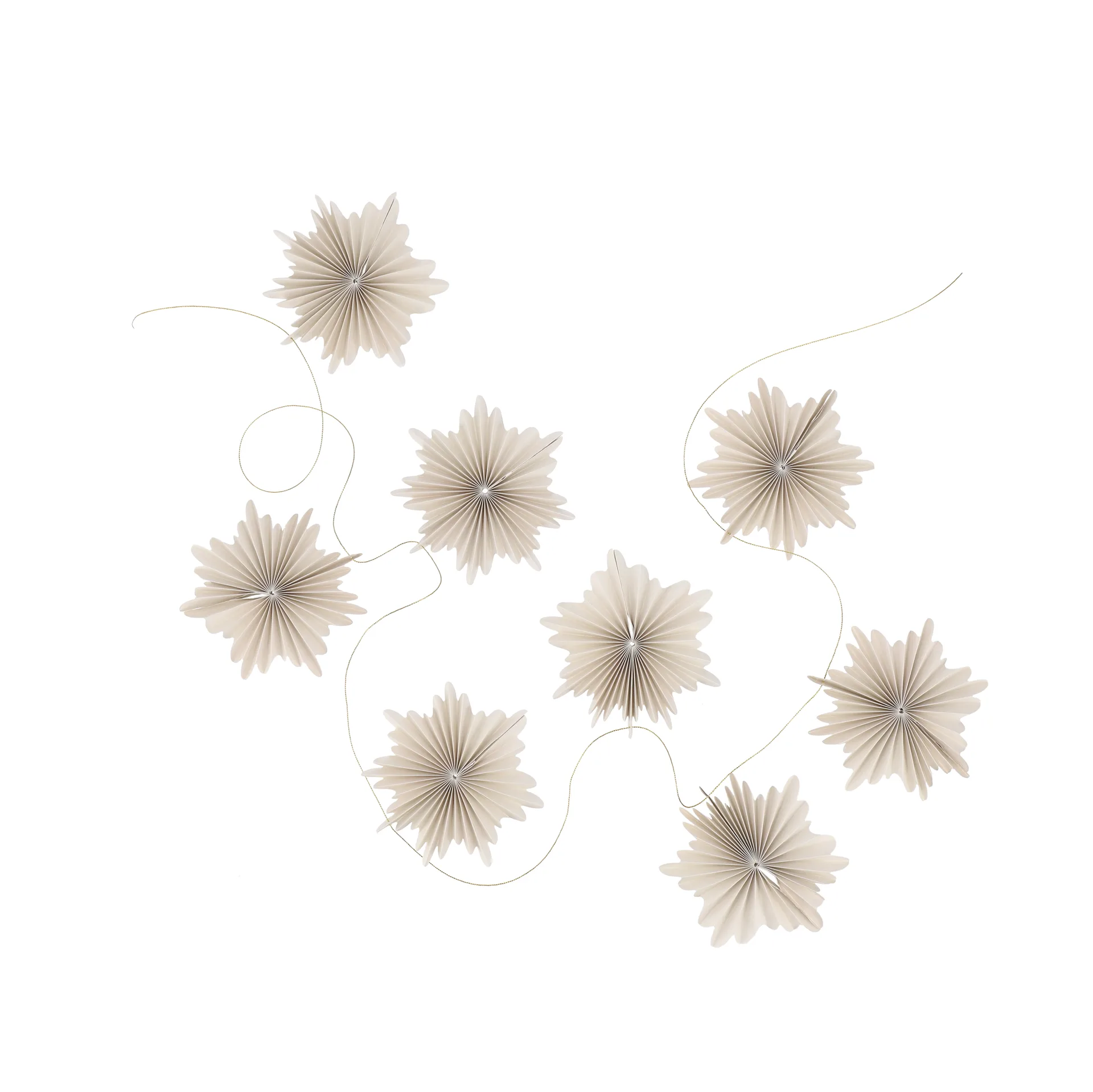 Festive girlang 3 M, Vit Scandi Living