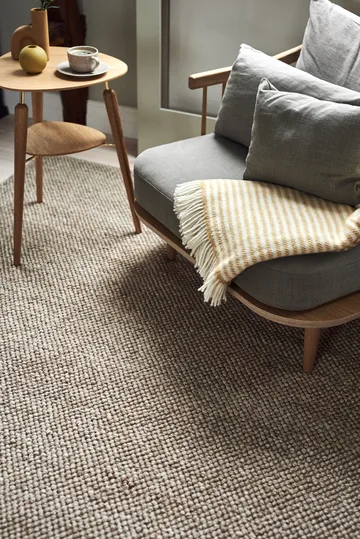 Flock ullmatta beige - 170x240 cm - Scandi Living