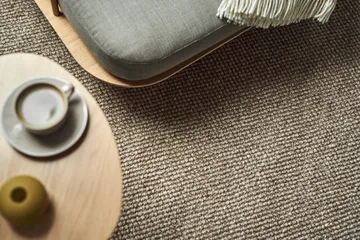 Flock ullmatta beige - 200x300 cm - Scandi Living