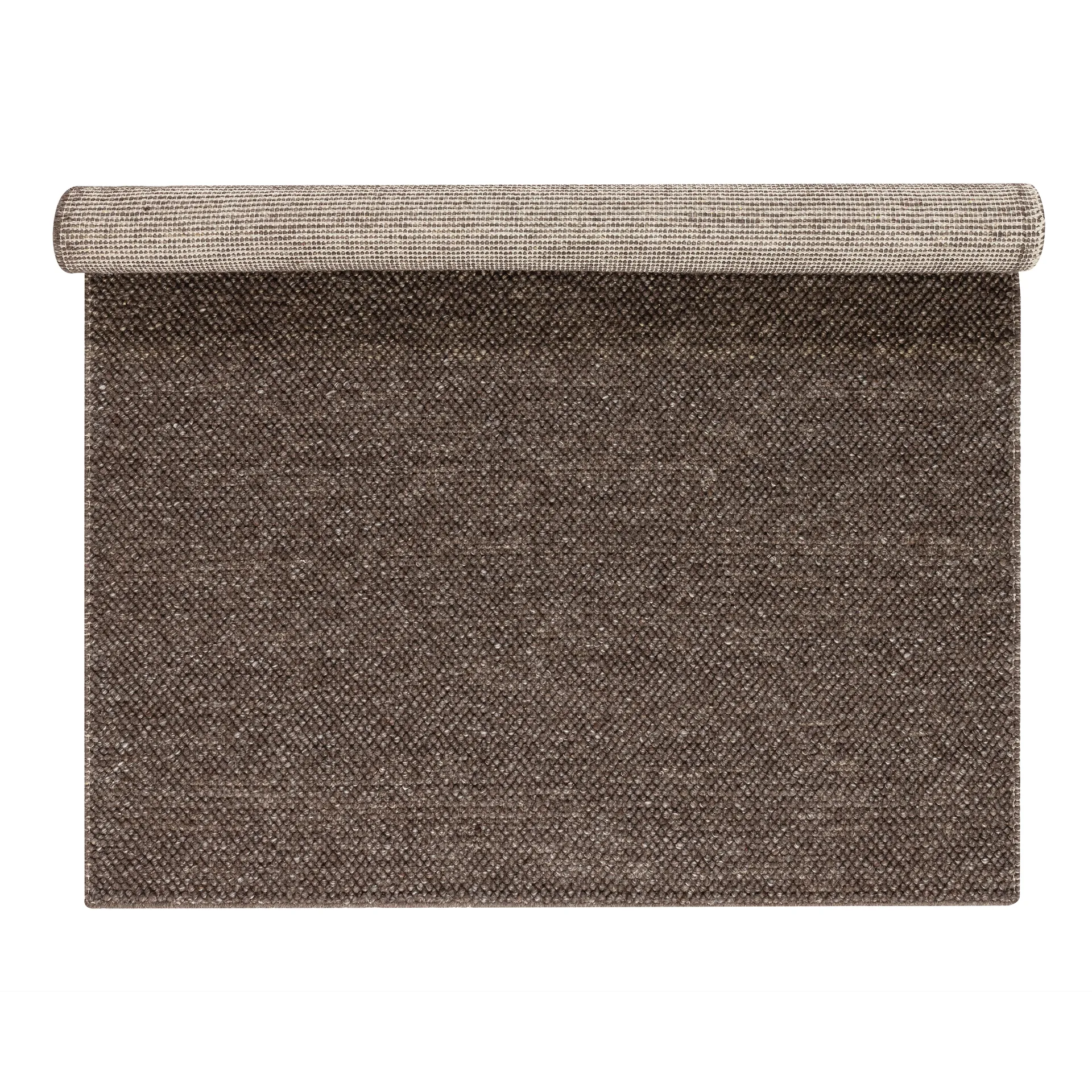 Flock ullmatta naturbrun, 170x240 cm Scandi Living