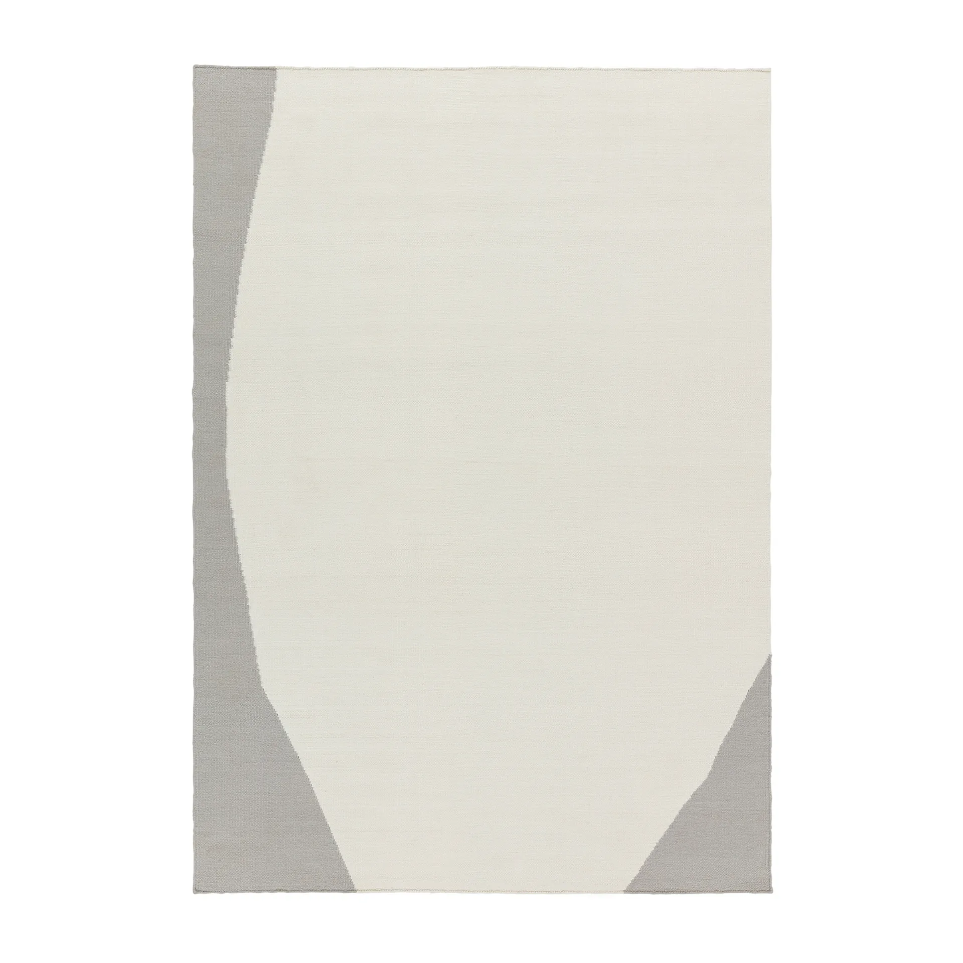 Flow kelimmatta vit-grå, 170x240 cm Scandi Living
