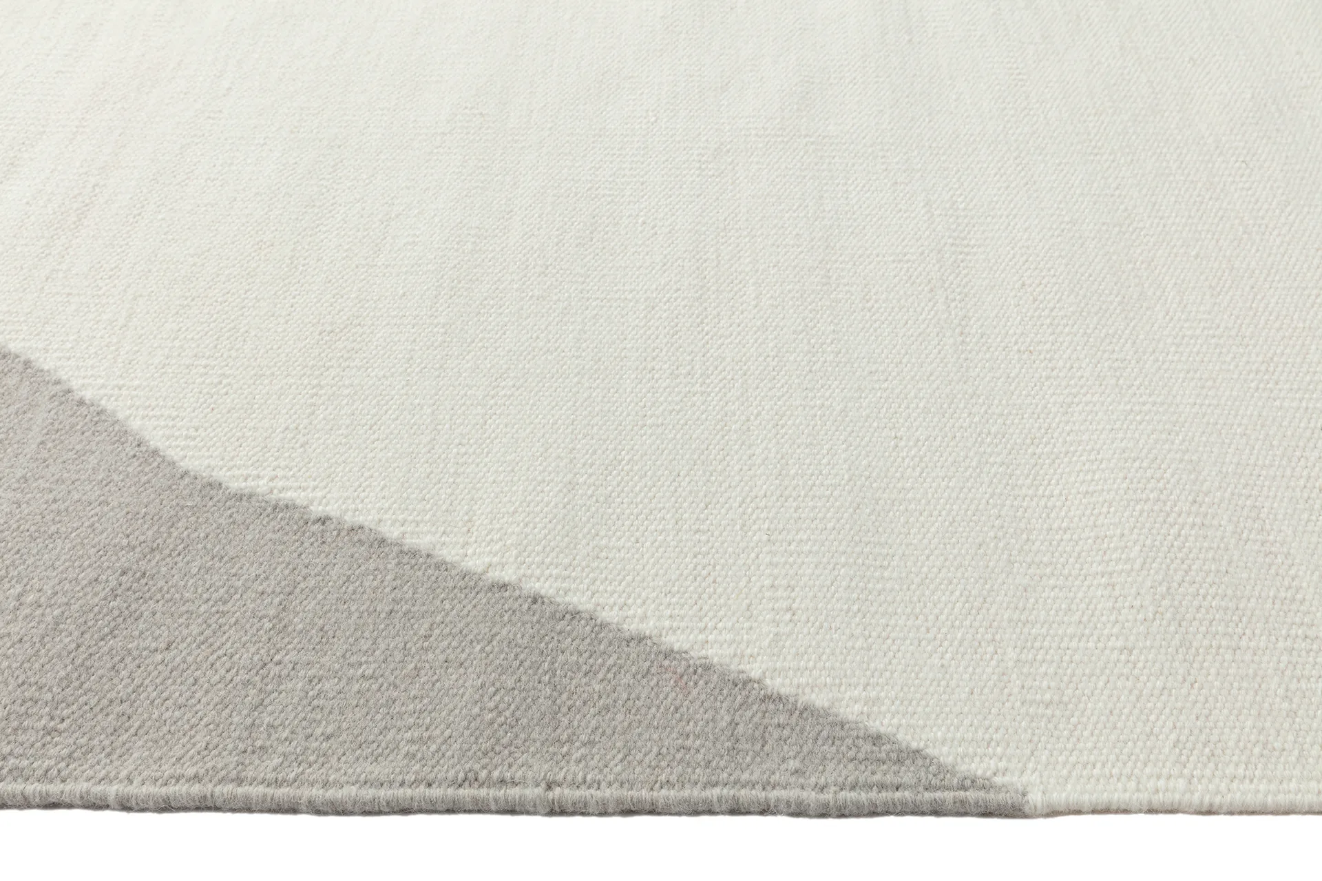 Flow kelimmatta vit-grå, 170x240 cm Scandi Living
