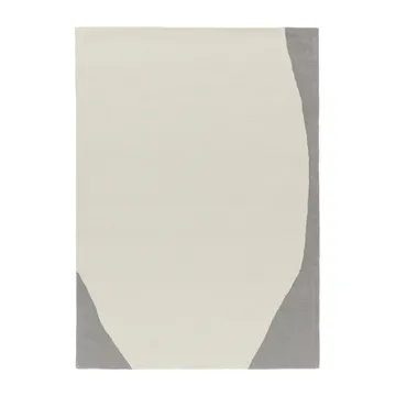 Flow ullmatta vit-grå - 170x240 cm - Scandi Living
