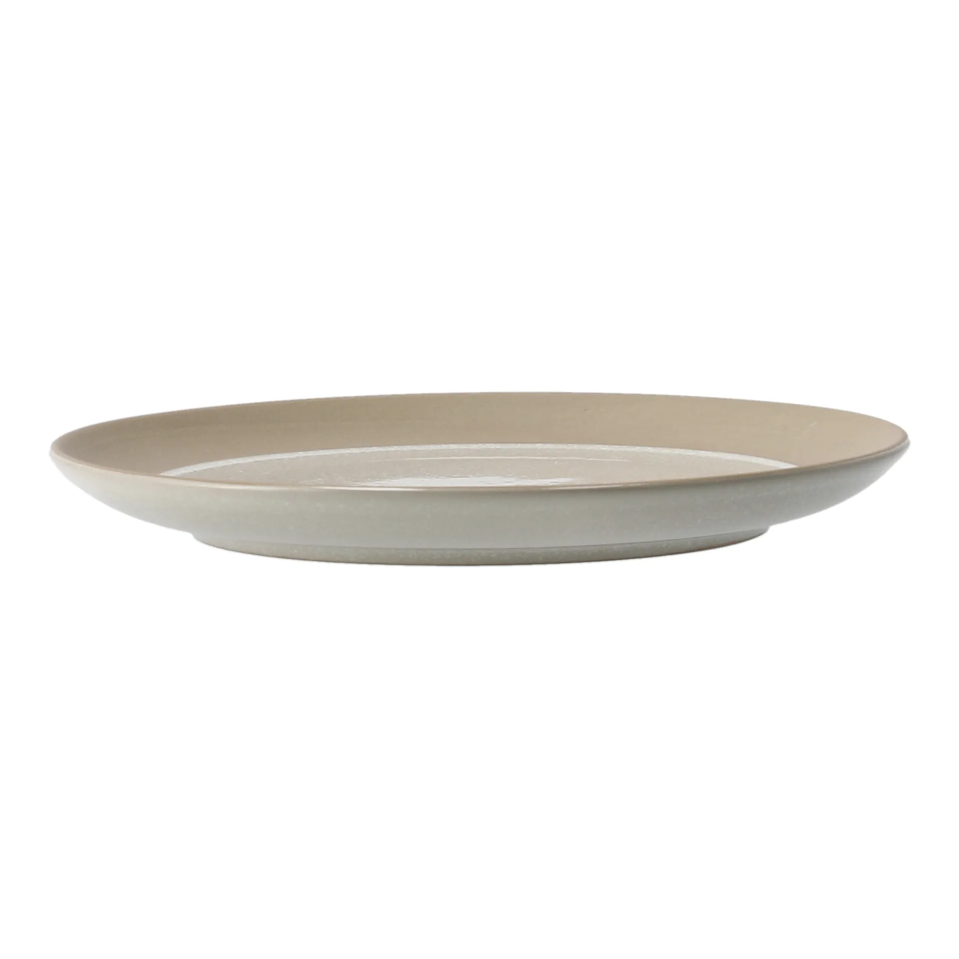 Fossil assiett Ø21 cm, Beige Scandi Living
