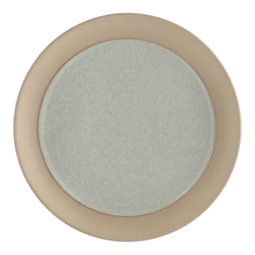 Fossil assiett Ø21 cm - Grön - Scandi Living