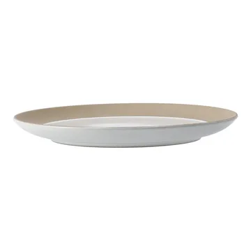 Fossil assiett Ø21 cm - Vit - Scandi Living