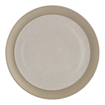 Fossil tallrik Ø26 cm - Beige - Scandi Living