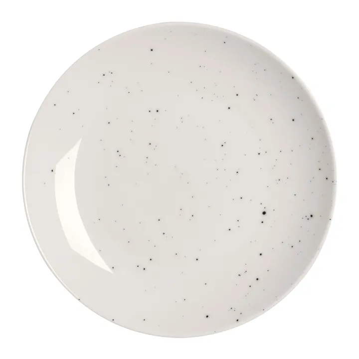Freckle assiett Ø20 cm - Vit - Scandi Living