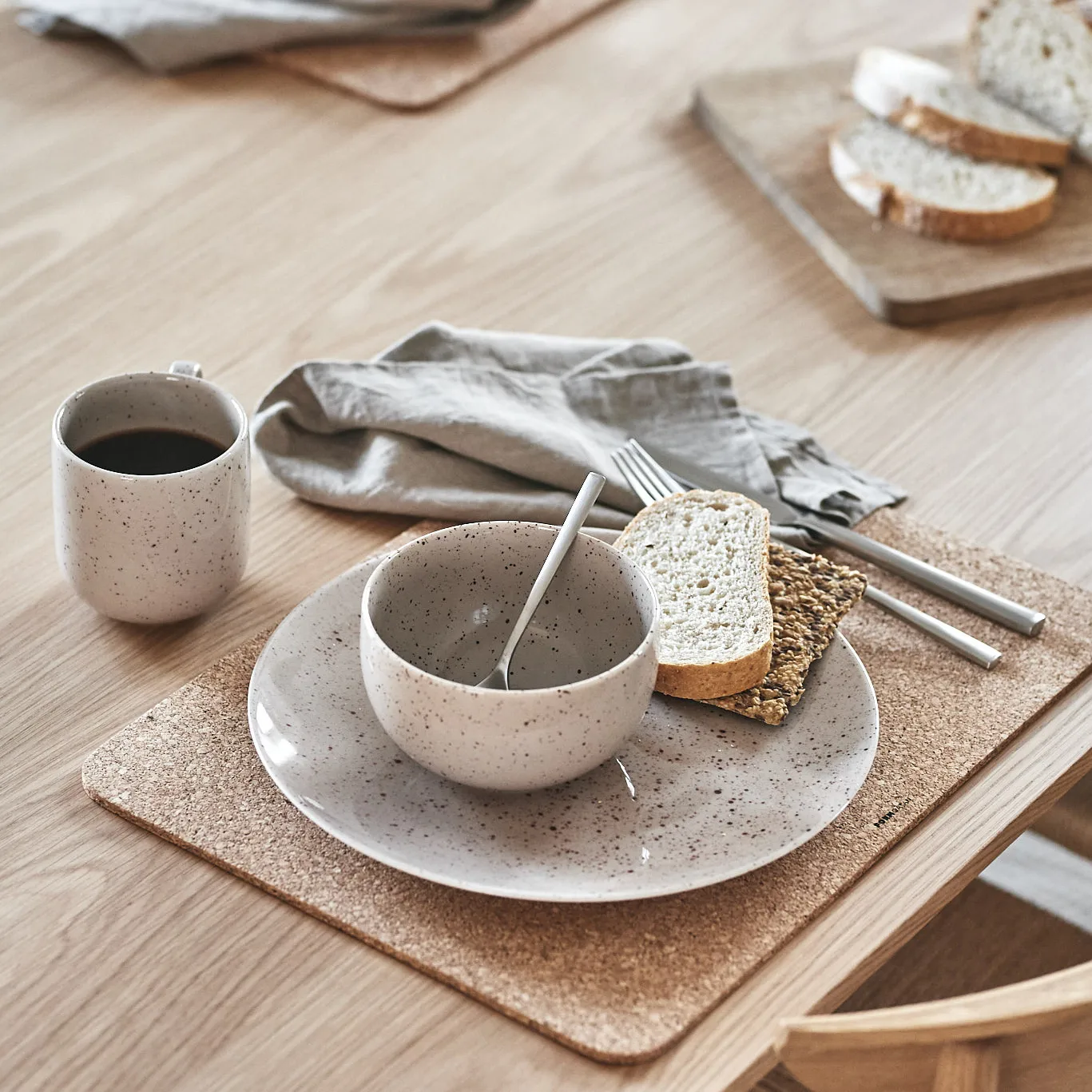 Freckle mugg 38 cl, Beige Scandi Living