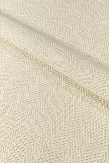 Furrow ullmatta naturvit - 80x240 cm - Scandi Living