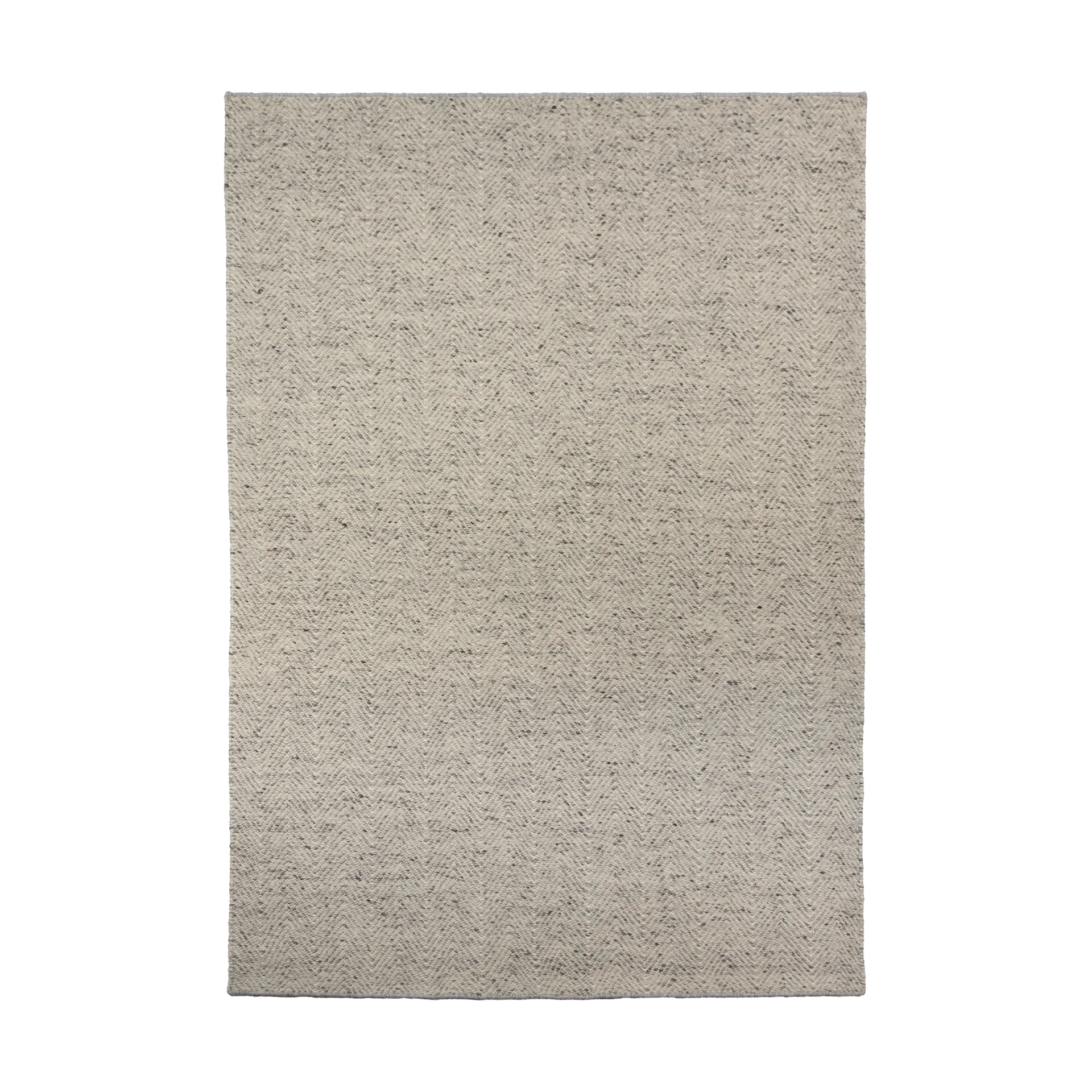 Furrow ullmatta naturvit/grå, 200x300 cm Scandi Living