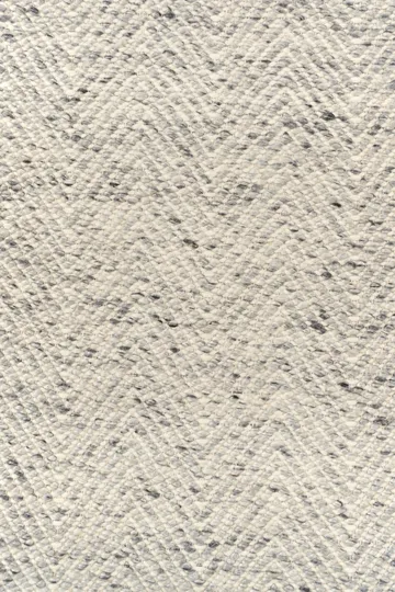Furrow ullmatta naturvit/grå - 80x240 cm - Scandi Living
