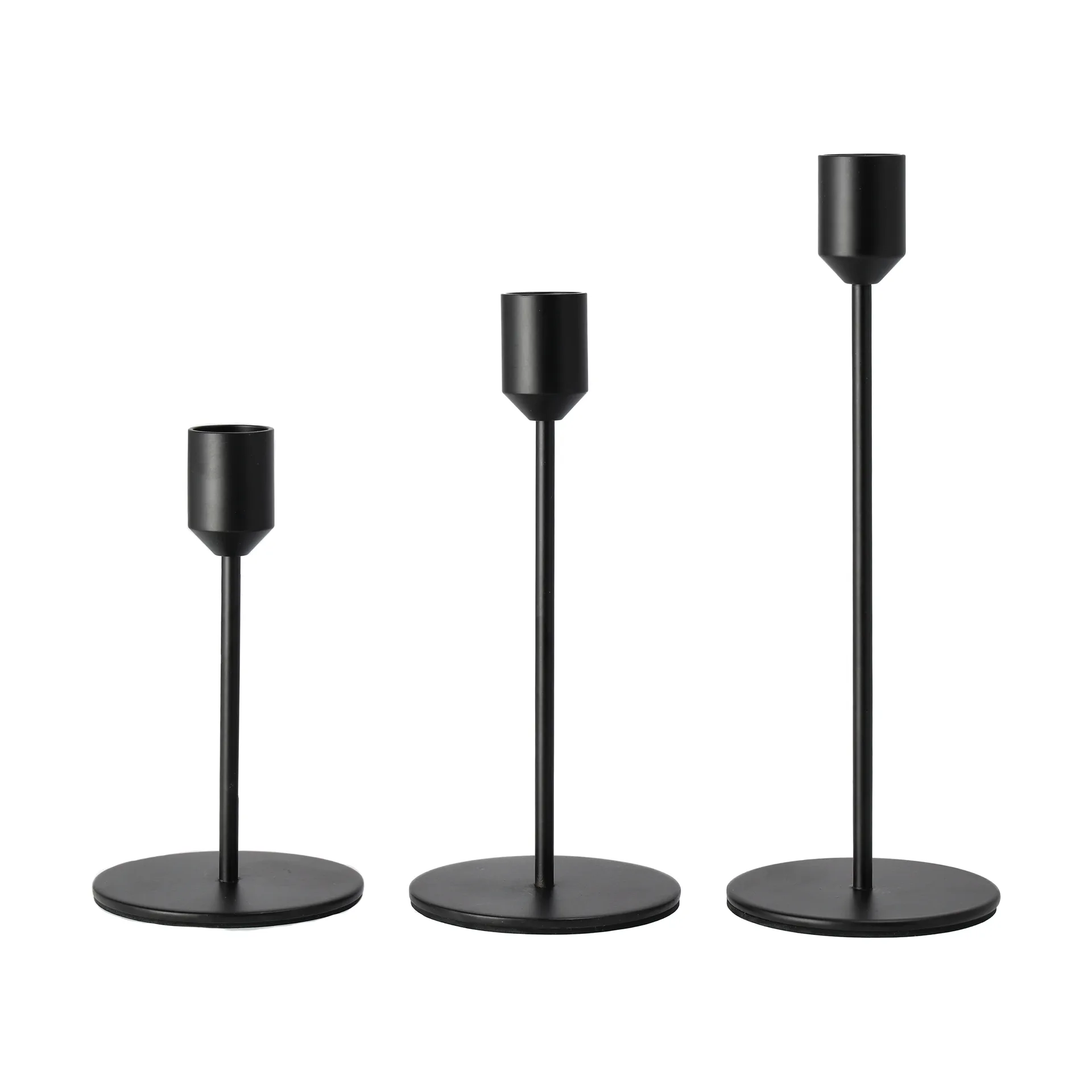 Glare ljusstake 14 cm, Svart Scandi Living