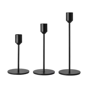 Glare ljusstake 14 cm - Svart - Scandi Living