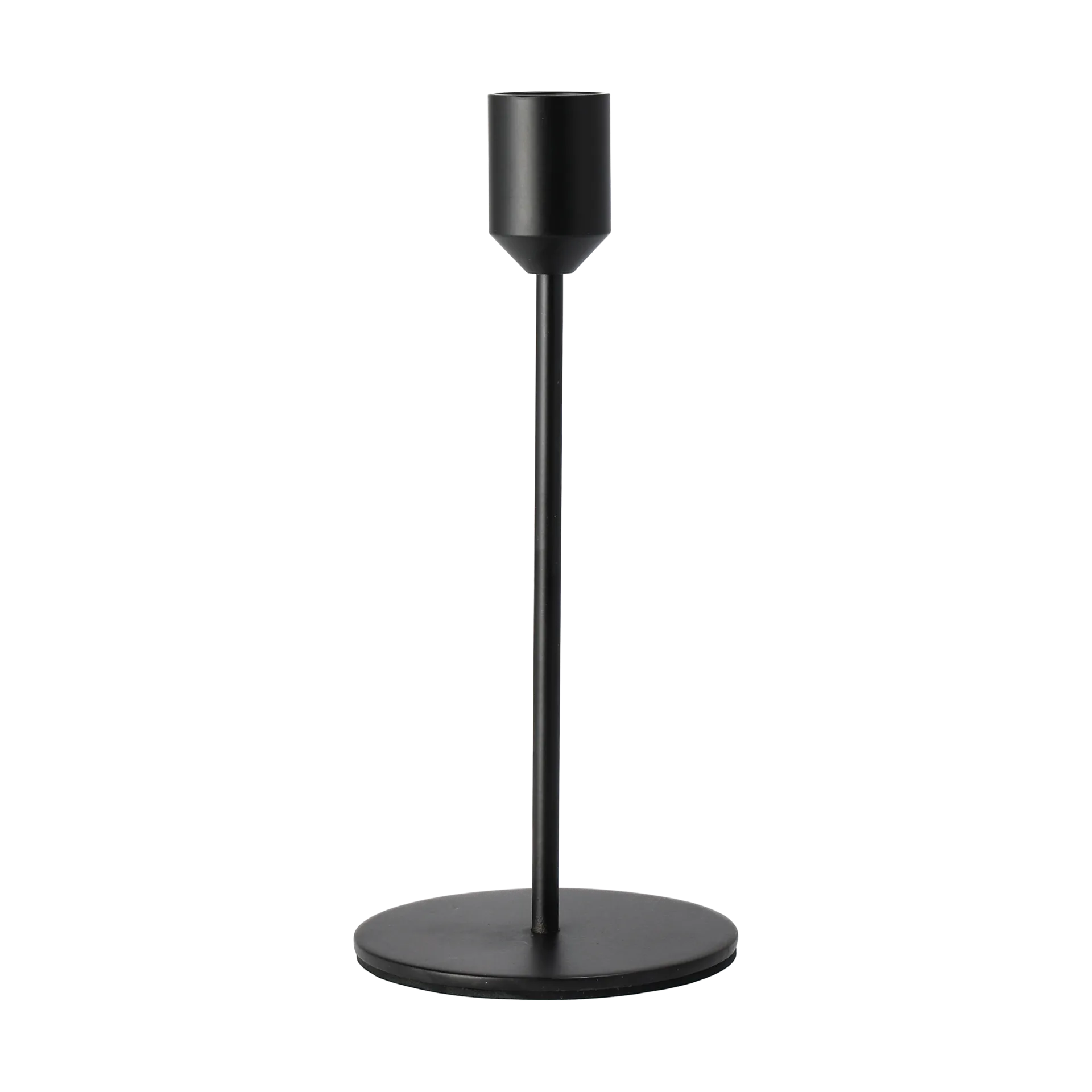 Glare ljusstake 18 cm, Svart Scandi Living