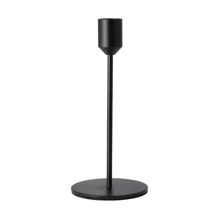 Glare ljusstake 18 cm - Svart - Scandi Living