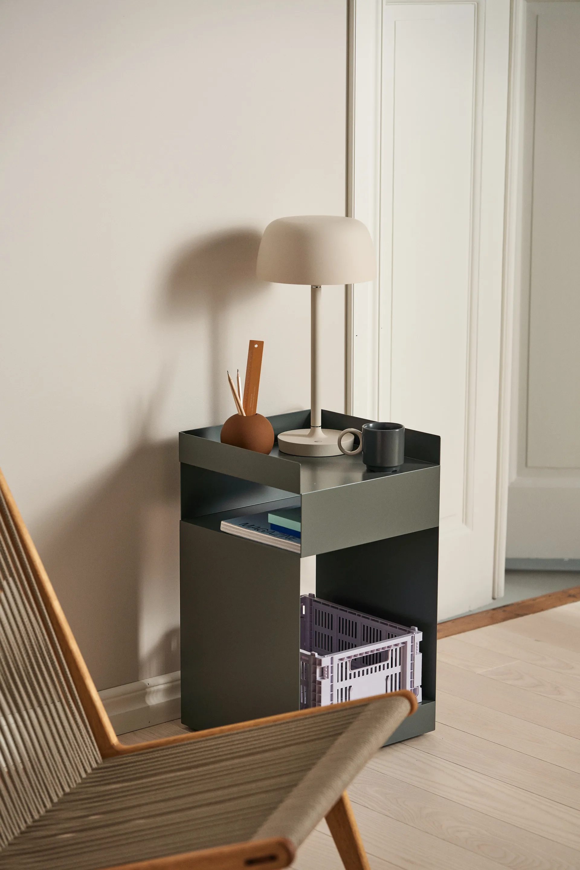 Halo bordslampa 45,5 cm, Beige Scandi Living