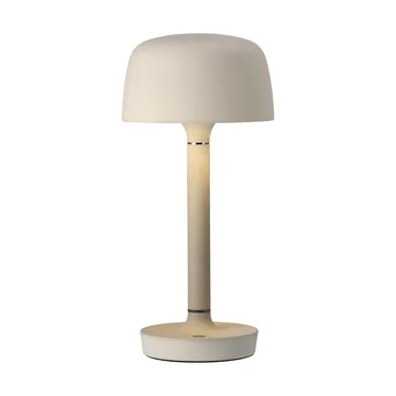 Halo portabel bordslampa 25,5 cm - Beige - Scandi Living