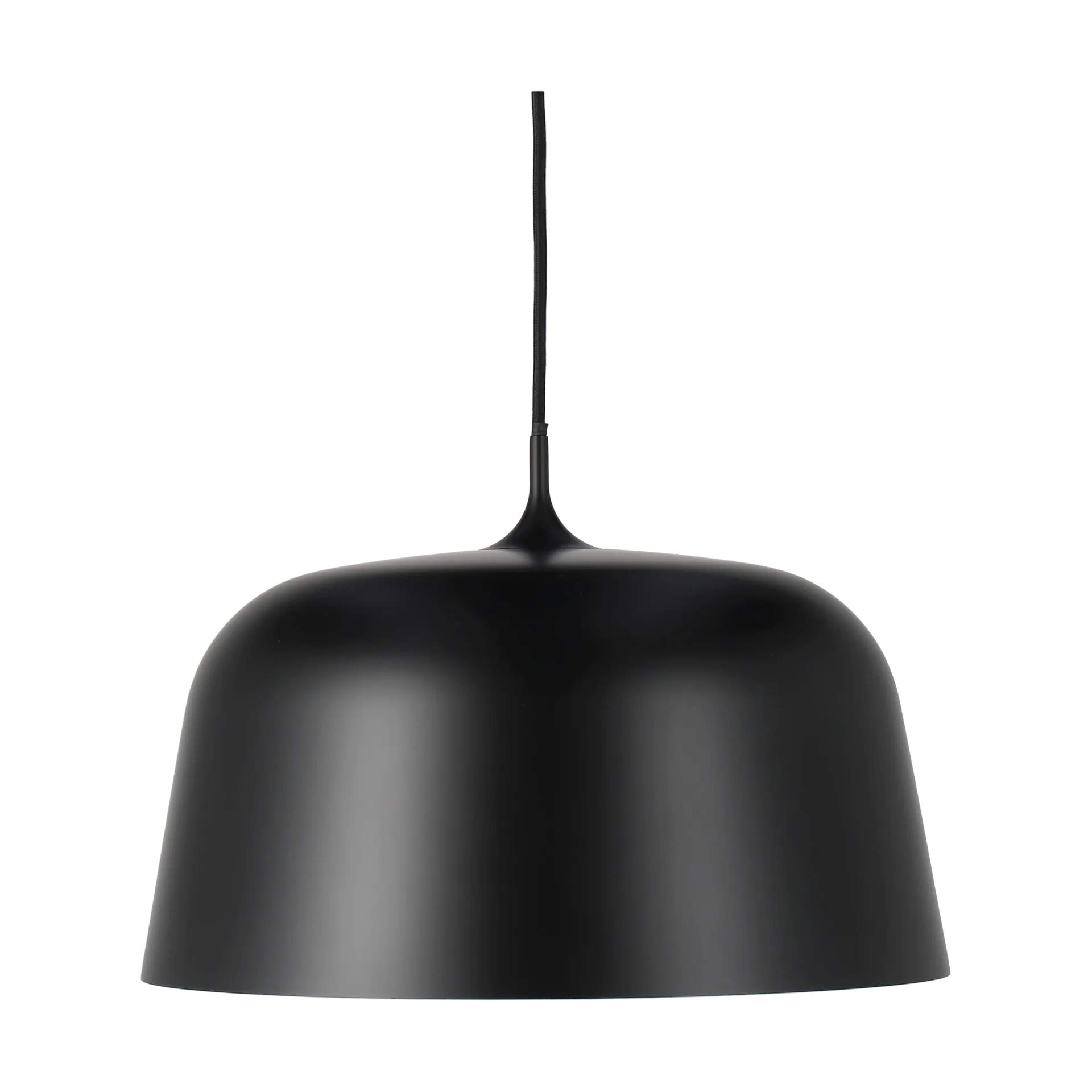 Halo taklampa Ø38 cm, Black Scandi Living