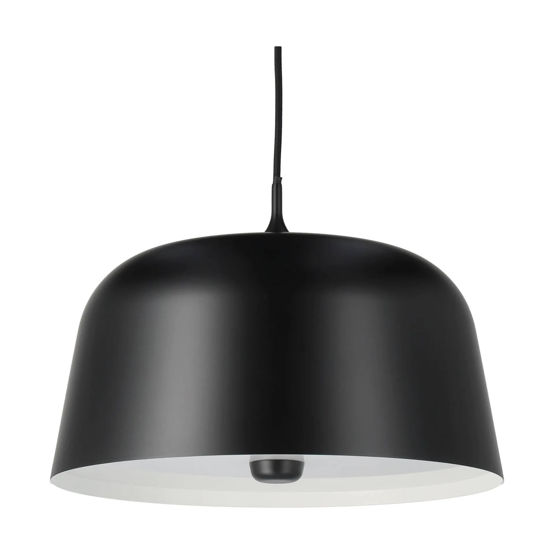 Halo taklampa Ø38 cm, Black Scandi Living
