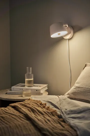 Halo vägglampa Ø16 cm - Beige - Scandi Living