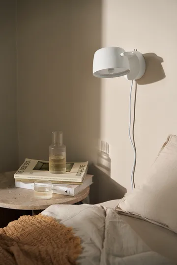 Halo vägglampa Ø16 cm - White - Scandi Living
