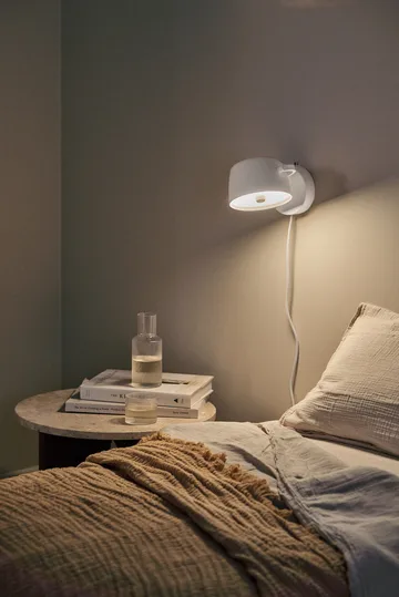 Halo vägglampa Ø16 cm - White - Scandi Living