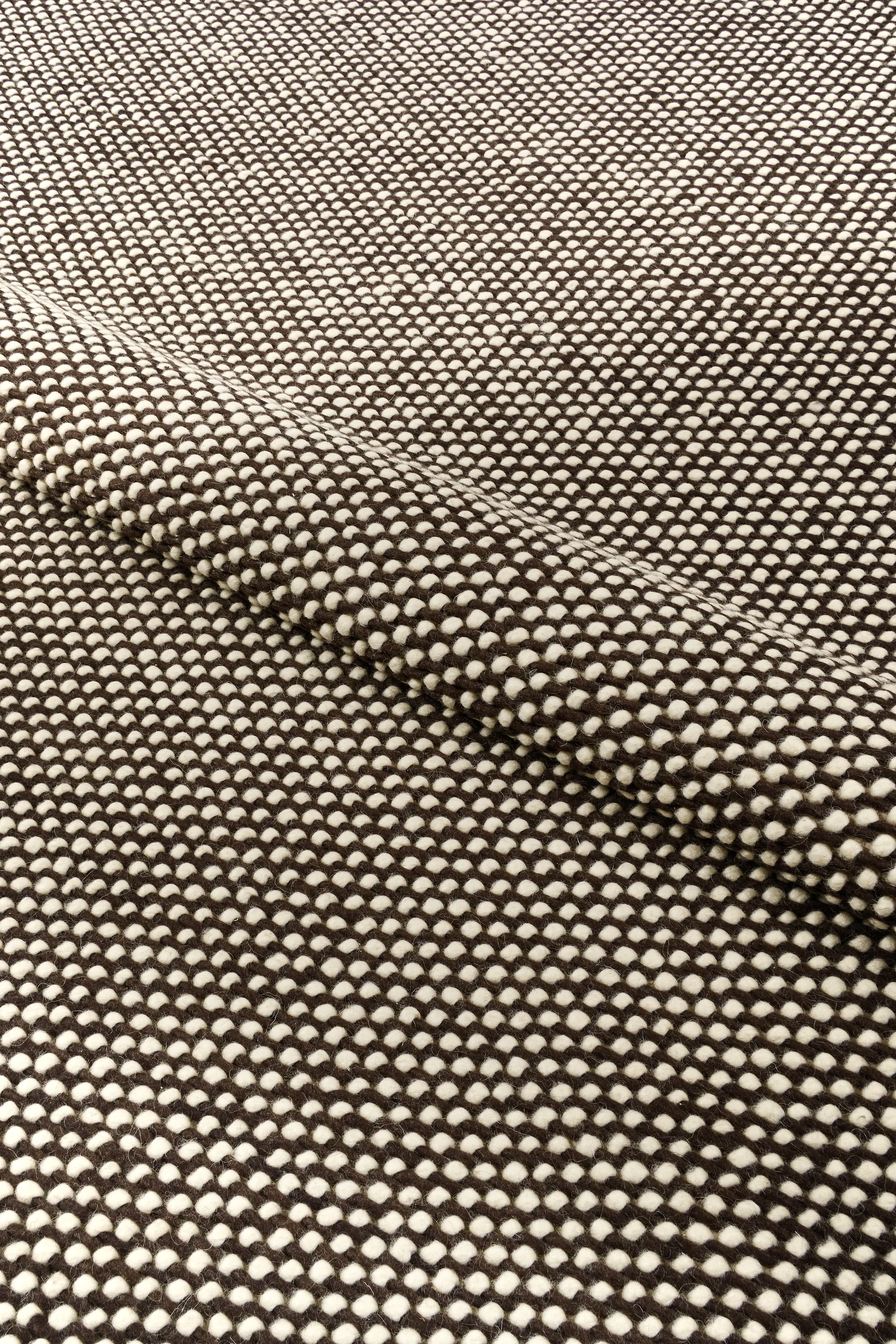 Hill ullmatta, Vit-brun, 170x240 cm Scandi Living