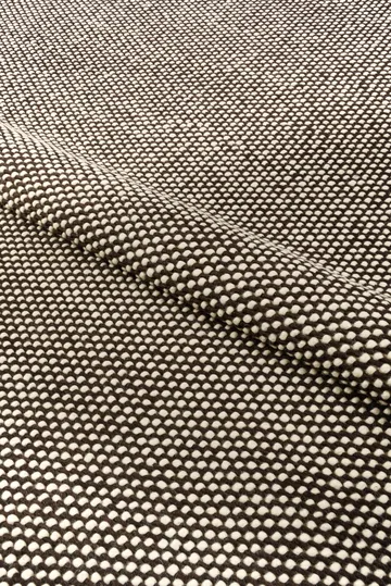 Hill ullmatta - Vit-brun, 200x300 cm - Scandi Living