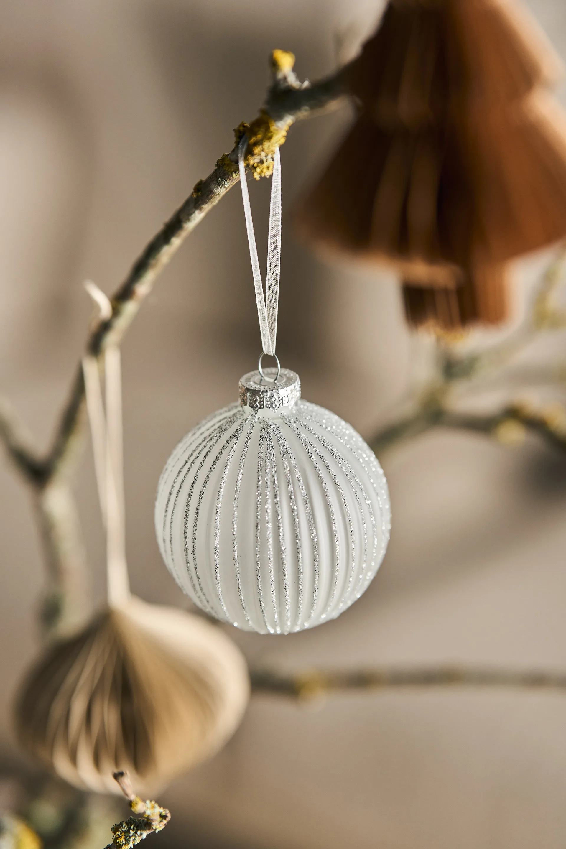 Holiday julgranskula 6-pack, White Scandi Living