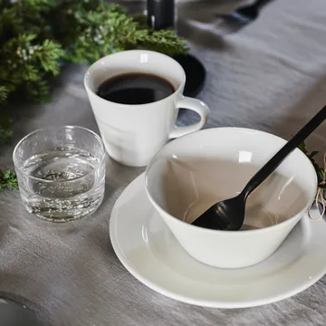 Kalk assiett 21 cm - vit - Scandi Living