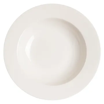 Kalk djup tallrik 23 cm - vit - Scandi Living
