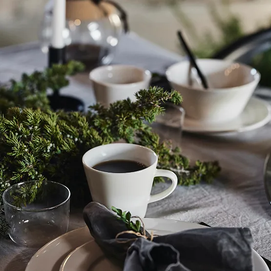 Kalk mugg 30 cl, vit Scandi Living