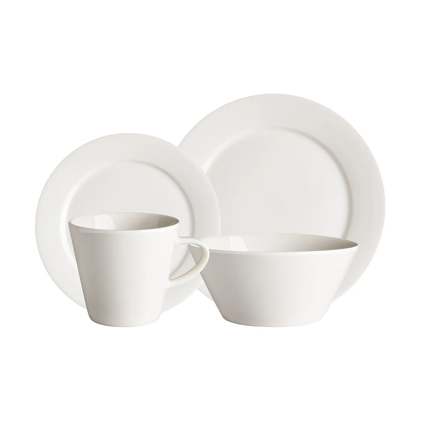 Kalk servisset 16 delar - Vit Scandi Living