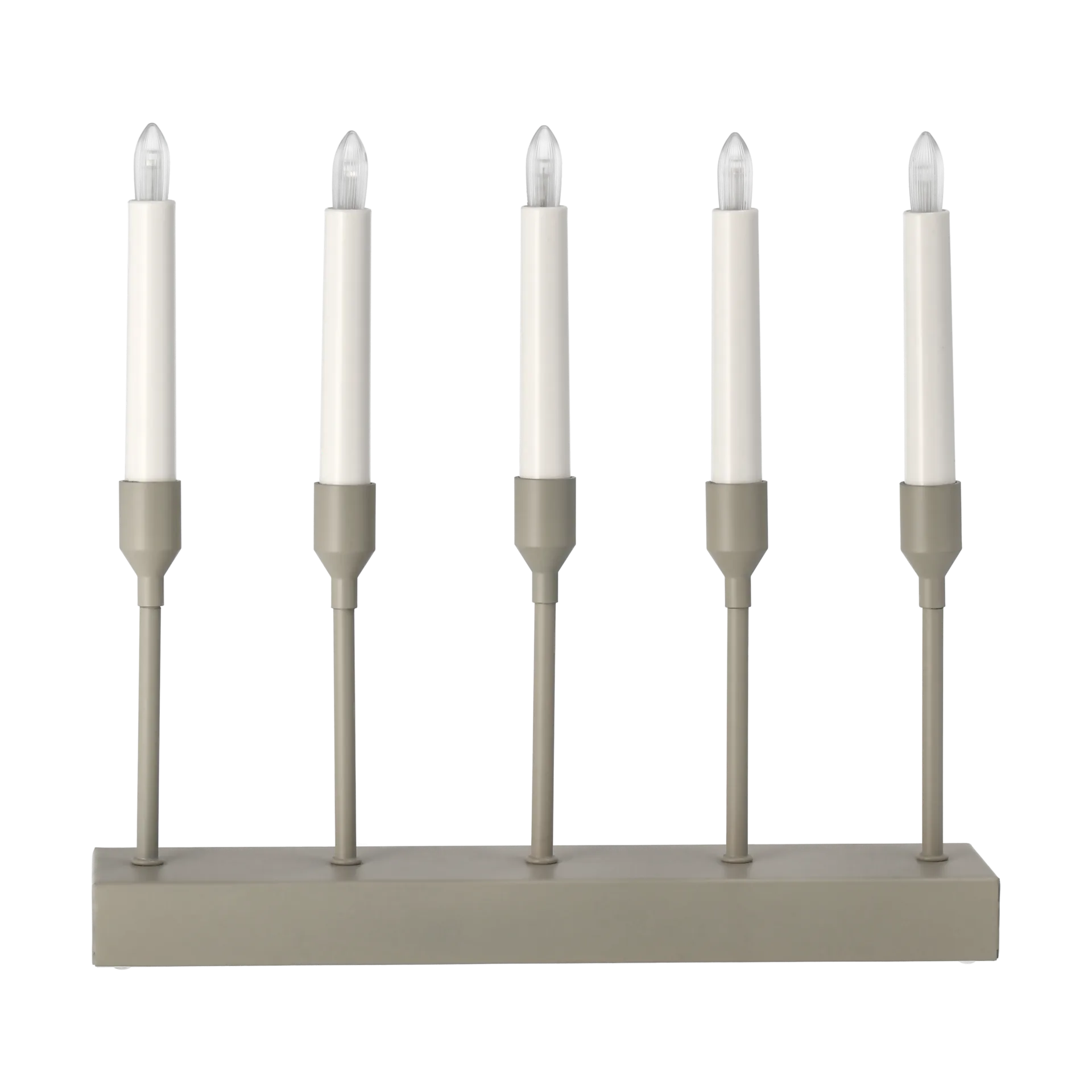 Kindle portabel adventsljusstake 30 cm, Beige Scandi Living